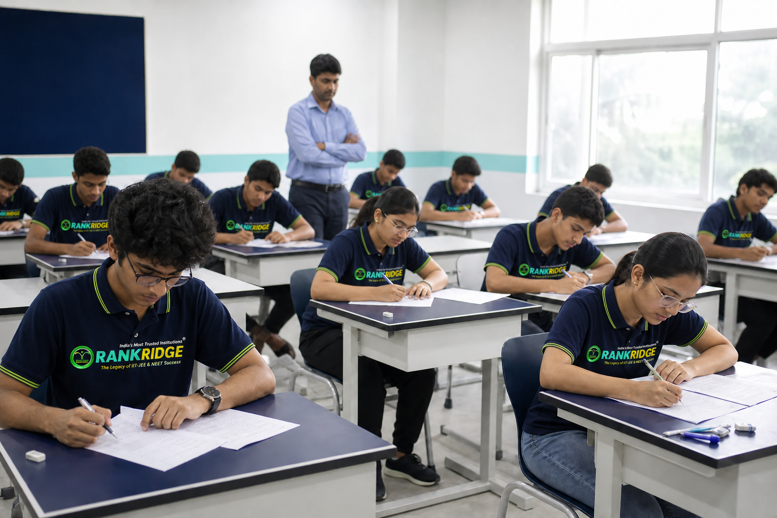 Illustrated NEET mock-test analysis for BiPC students in Hyderabad